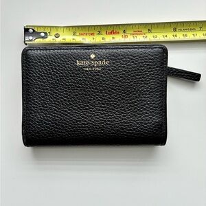 Kate Spade Black Textured Wallet